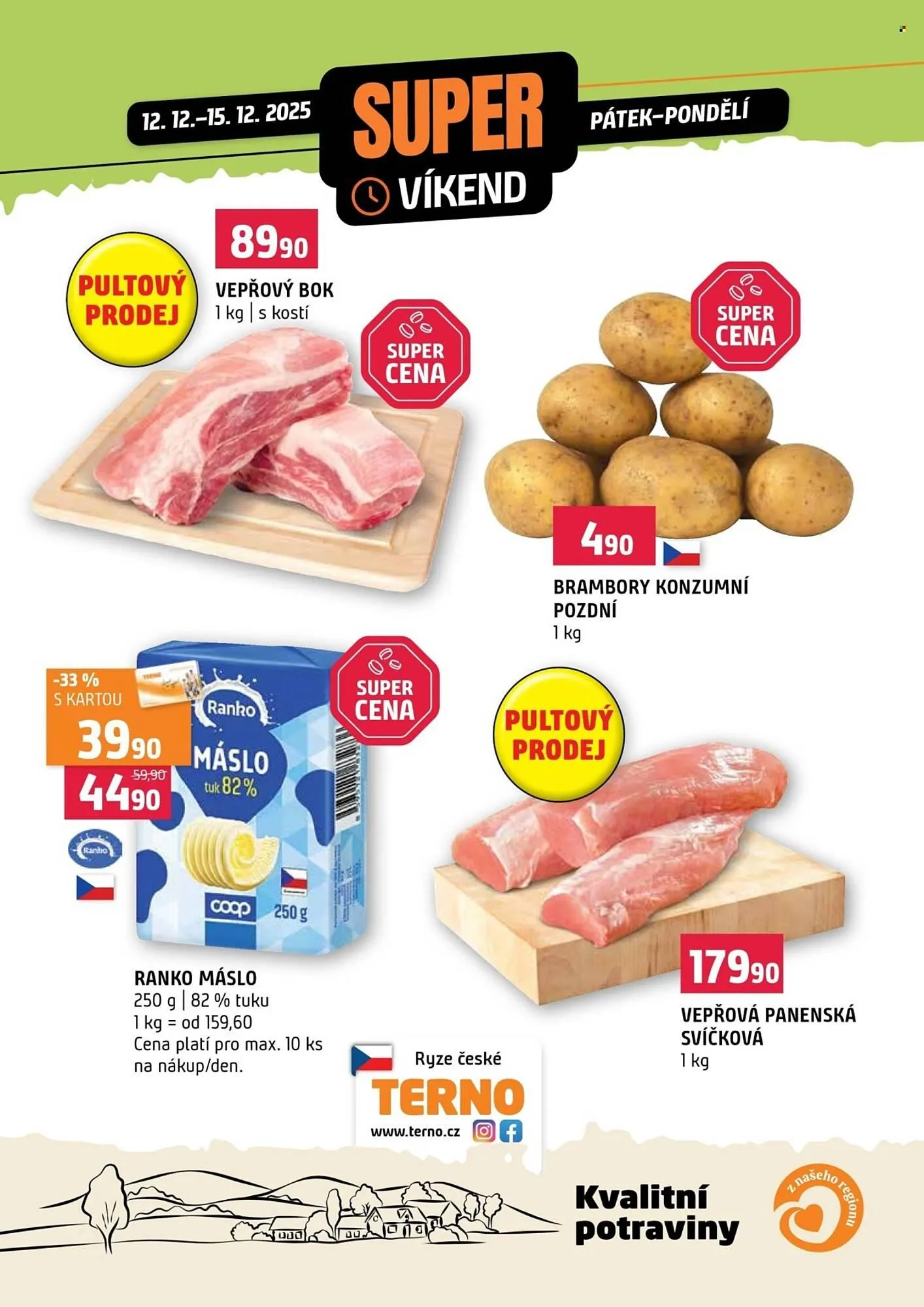 Terno leták - 12. prosince 15. prosince 2025 - Page 1