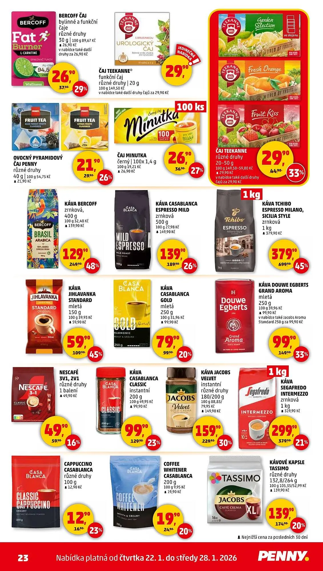 Penny Market leták - 22. ledna 28. ledna 2026 - Page 23