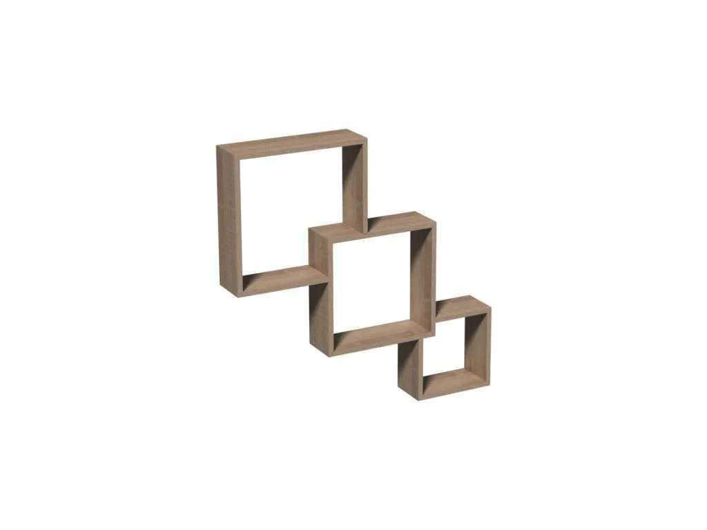 Polička samonosná FIS VELANO - dub sonoma