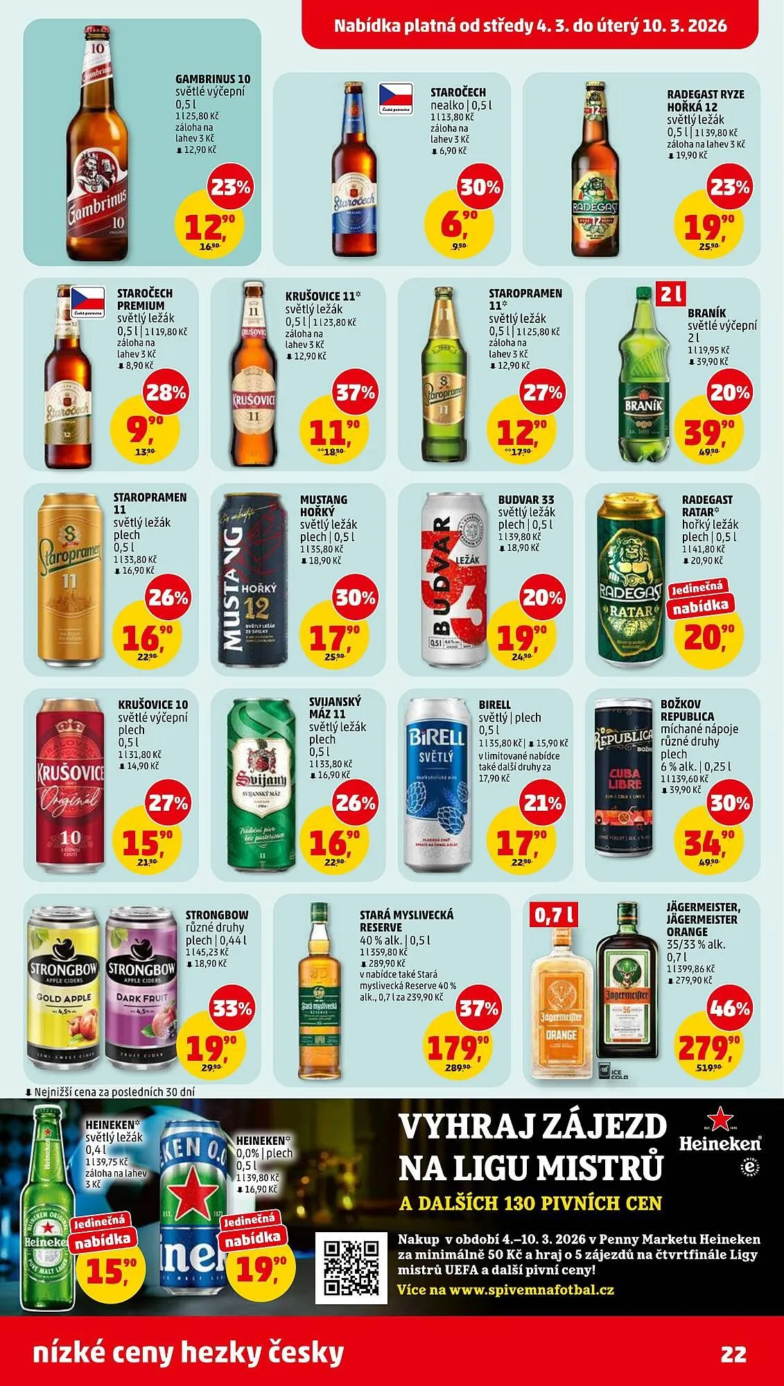 Penny Market leták - 4. března 10. března 2026 - Page 22