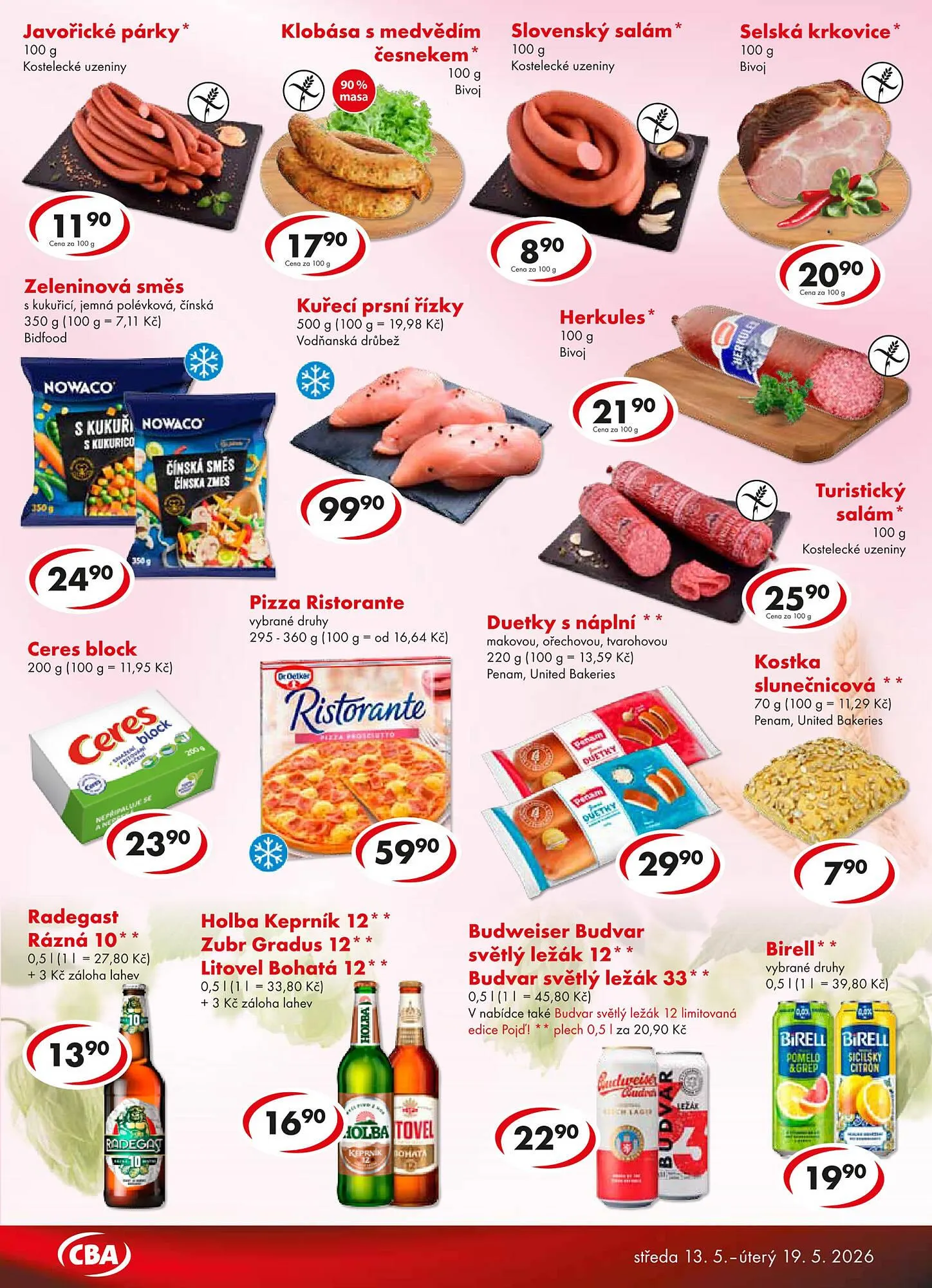 CBA leták - 13. května 19. května 2026 - Page 3