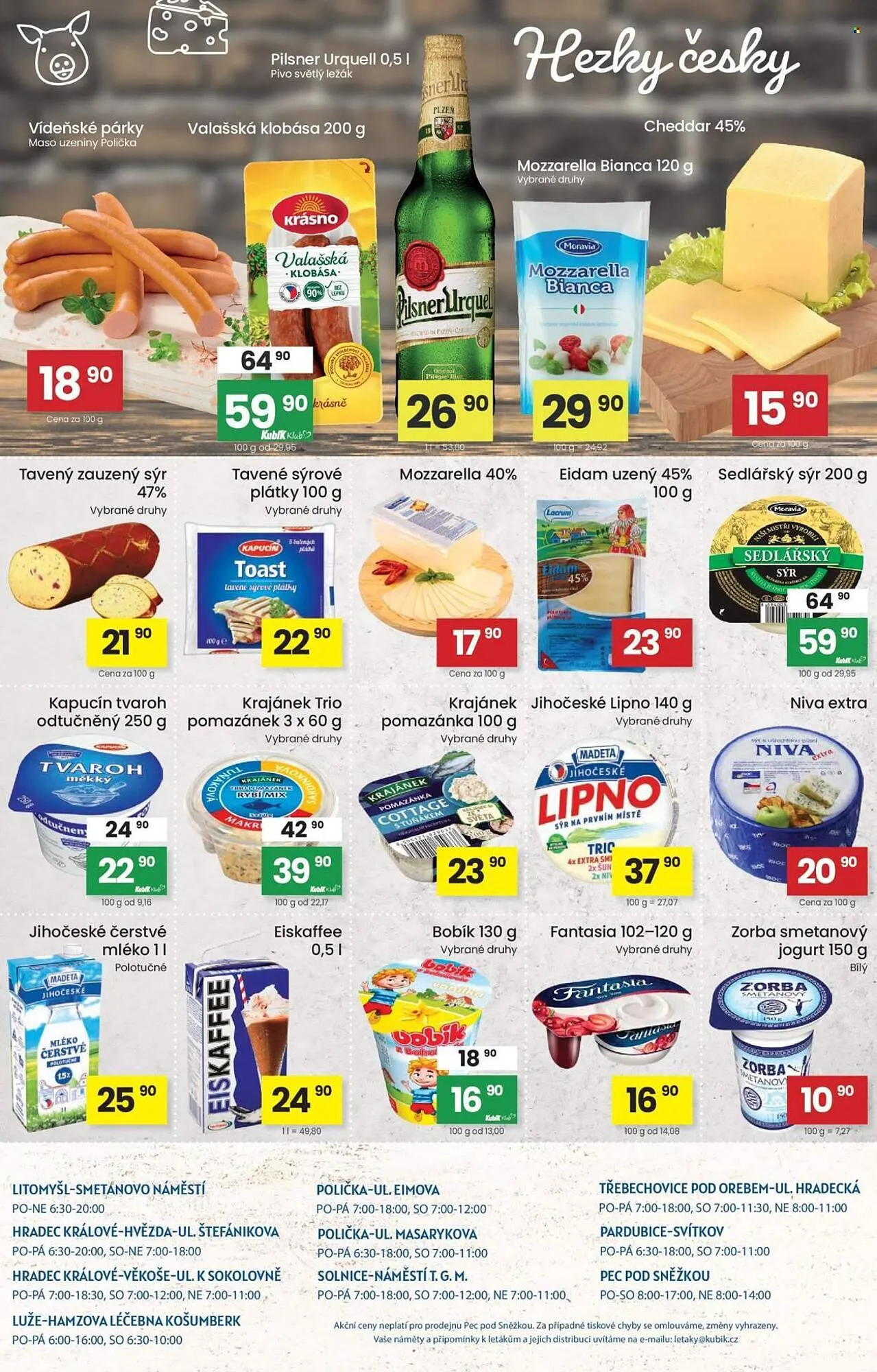 Kubík potraviny leták - 14. dubna 27. dubna 2026 - Page 4