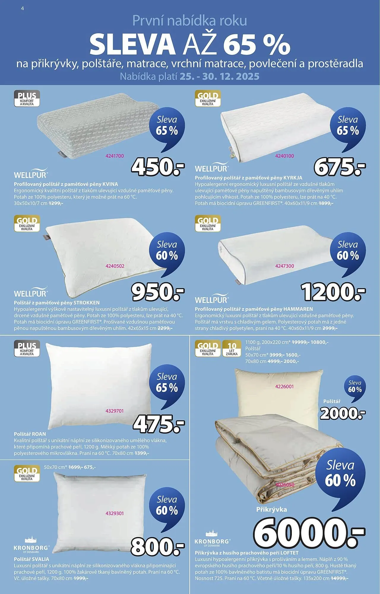 JYSK leták - 25. prosince 3. února 2026 - Page 4