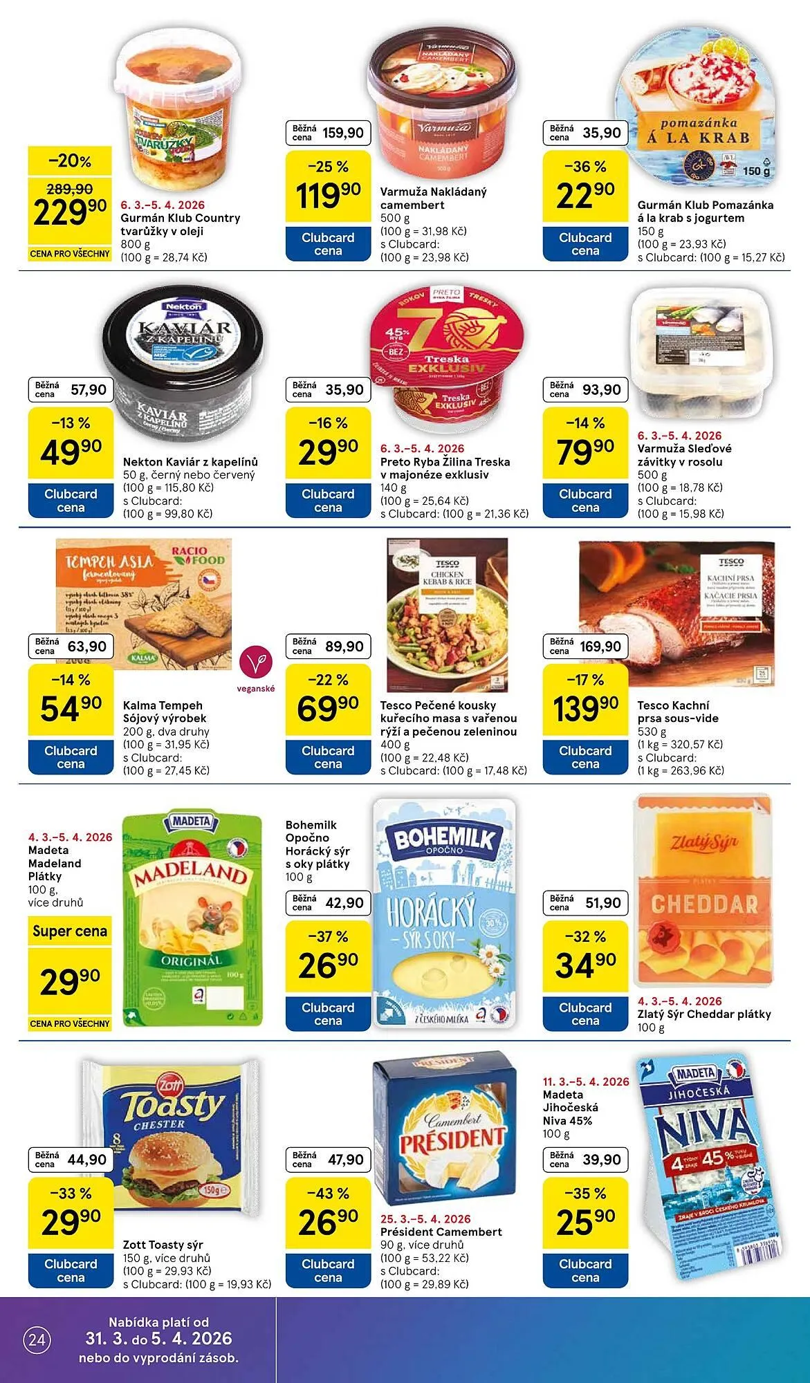 Tesco leták - 31. března 5. dubna 2026 - Page 24