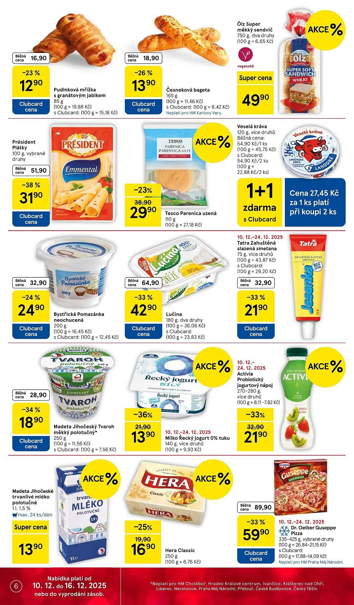 Tesco leták - 10. prosince 16. prosince 2025 - Page 6