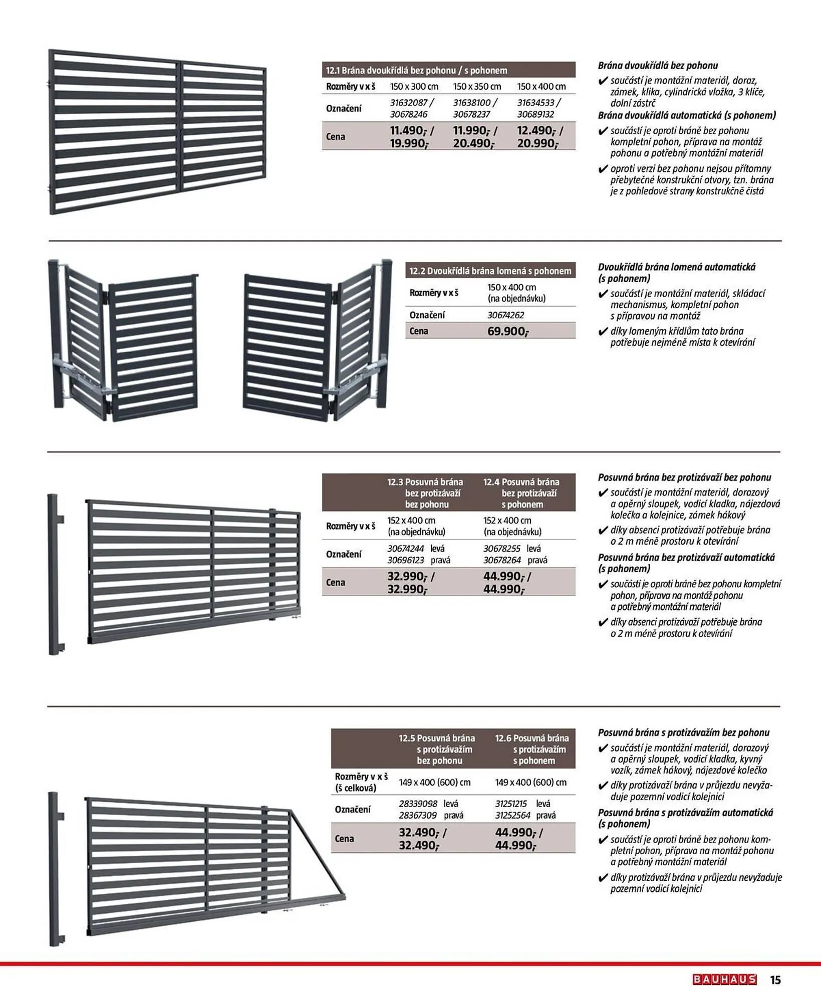 Bauhaus leták - 7. března 31. října 2026 - Page 15