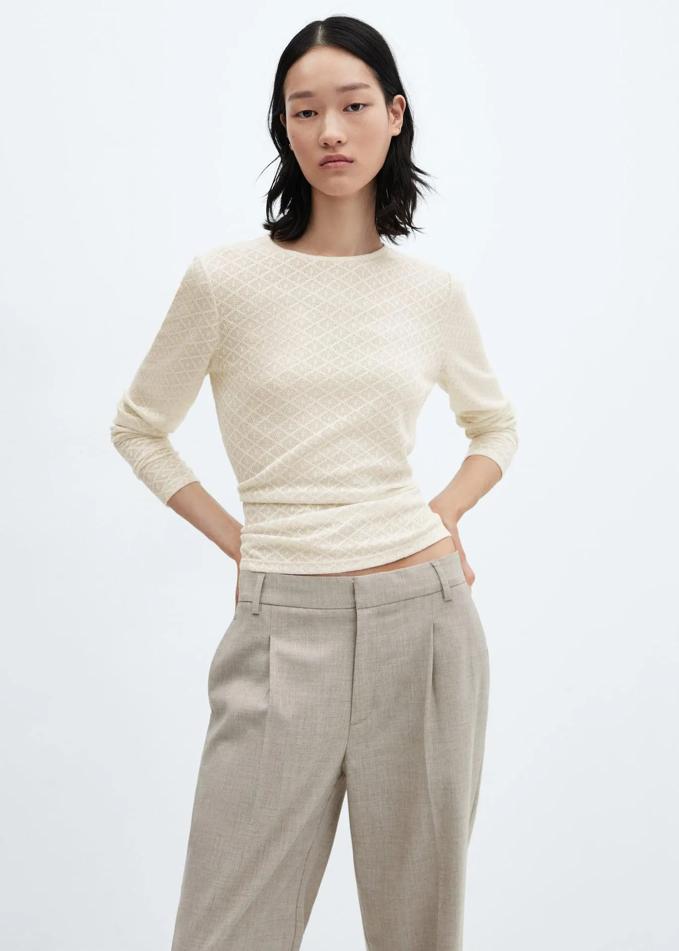 Maglietta maglia texture