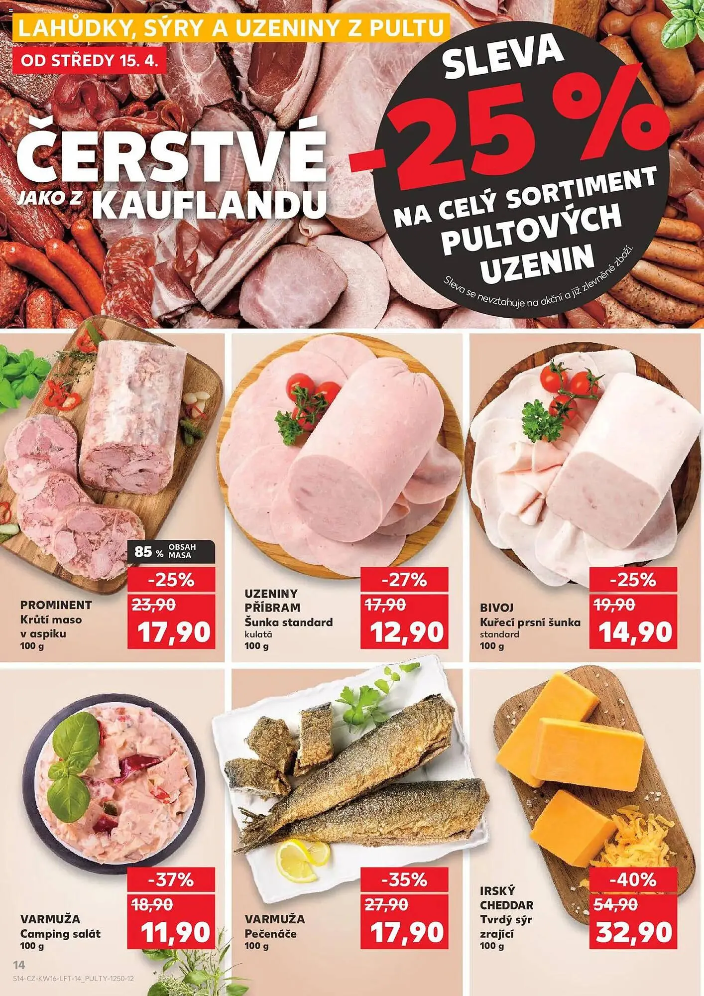 Kaufland leták - 15. dubna 21. dubna 2026 - Page 14