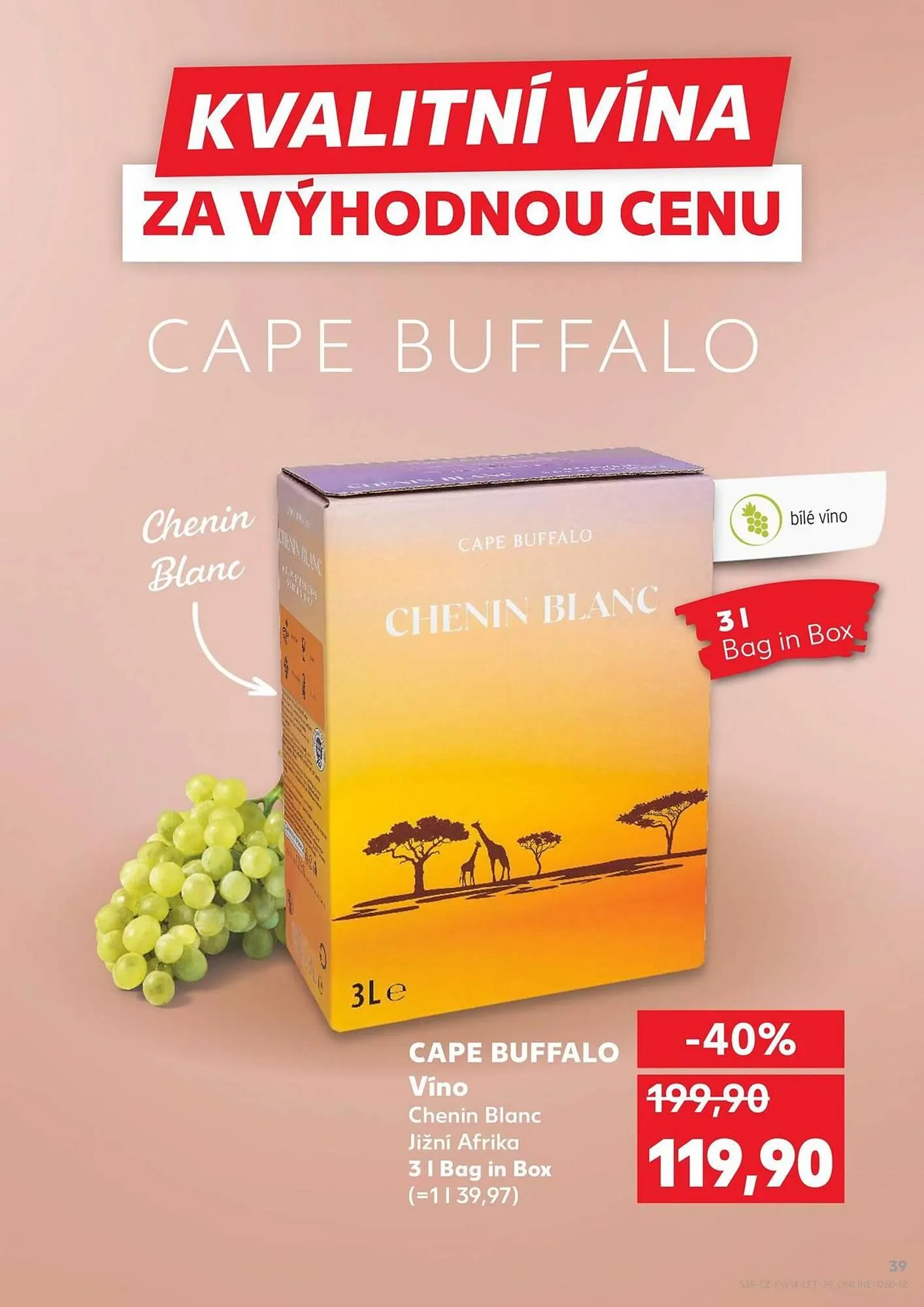 Kaufland leták - 1. dubna 7. dubna 2026 - Page 39