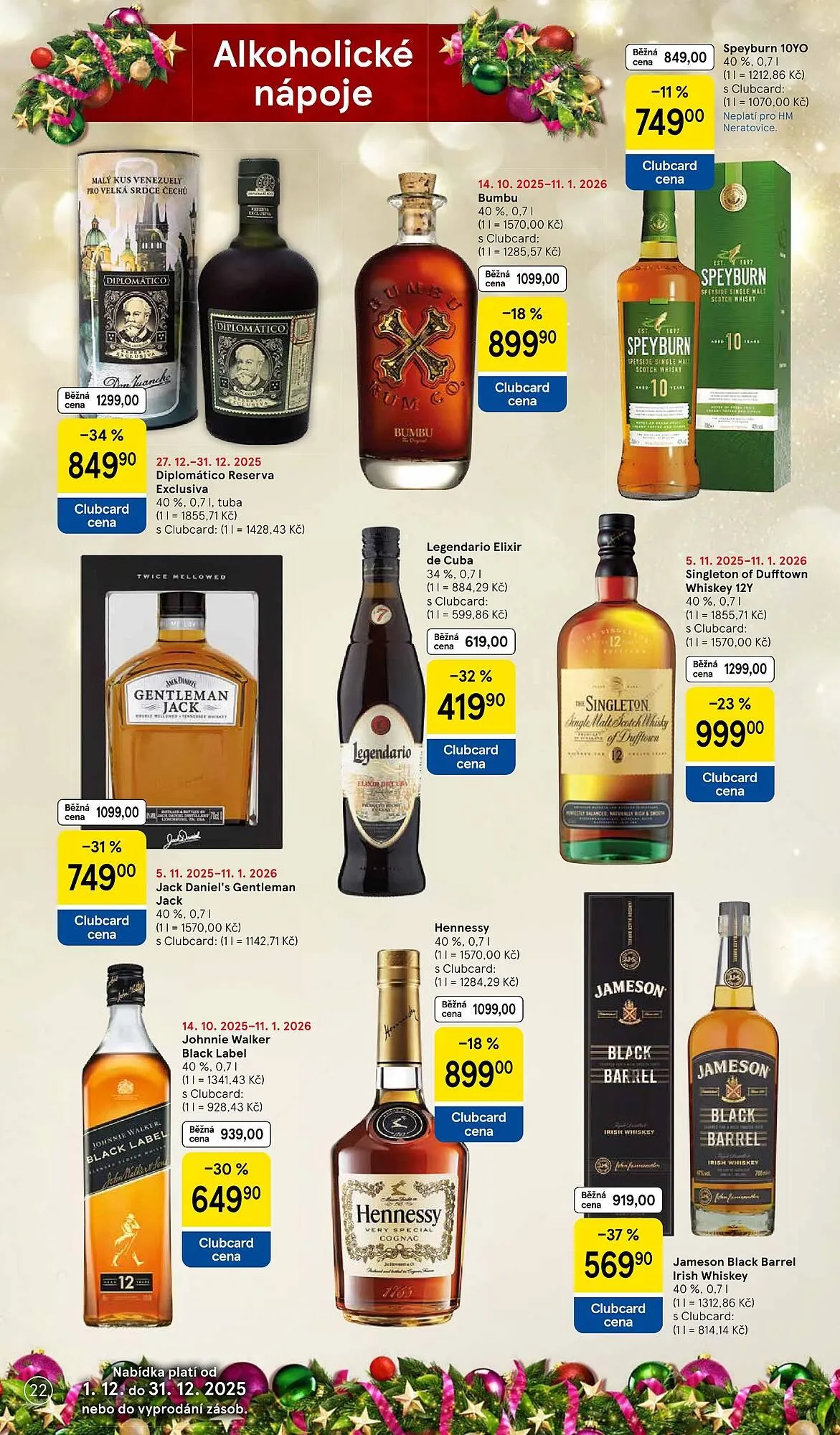 Tesco leták - 1. prosince 31. prosince 2025 - Page 22