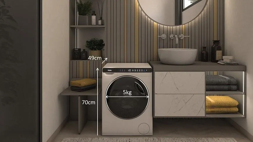 Pračka Haier HW50-BP12307-S bílá