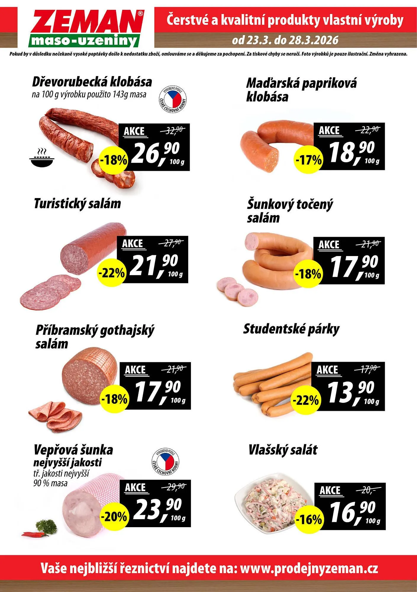 ZEMAN leták - 23. března 28. března 2026 - Page 2