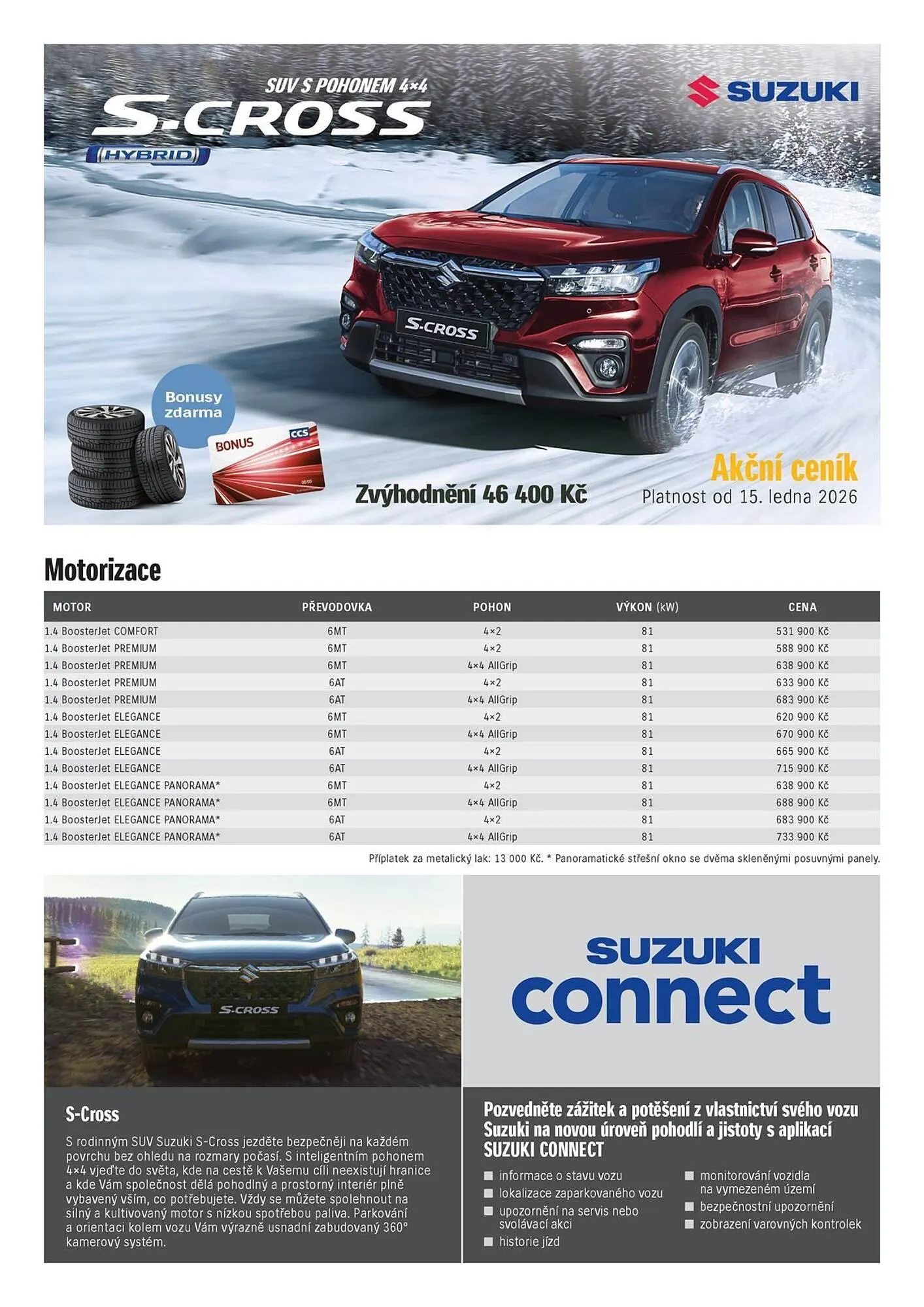 Suzuki leták - 15. ledna 3. července 2026 - Page 1