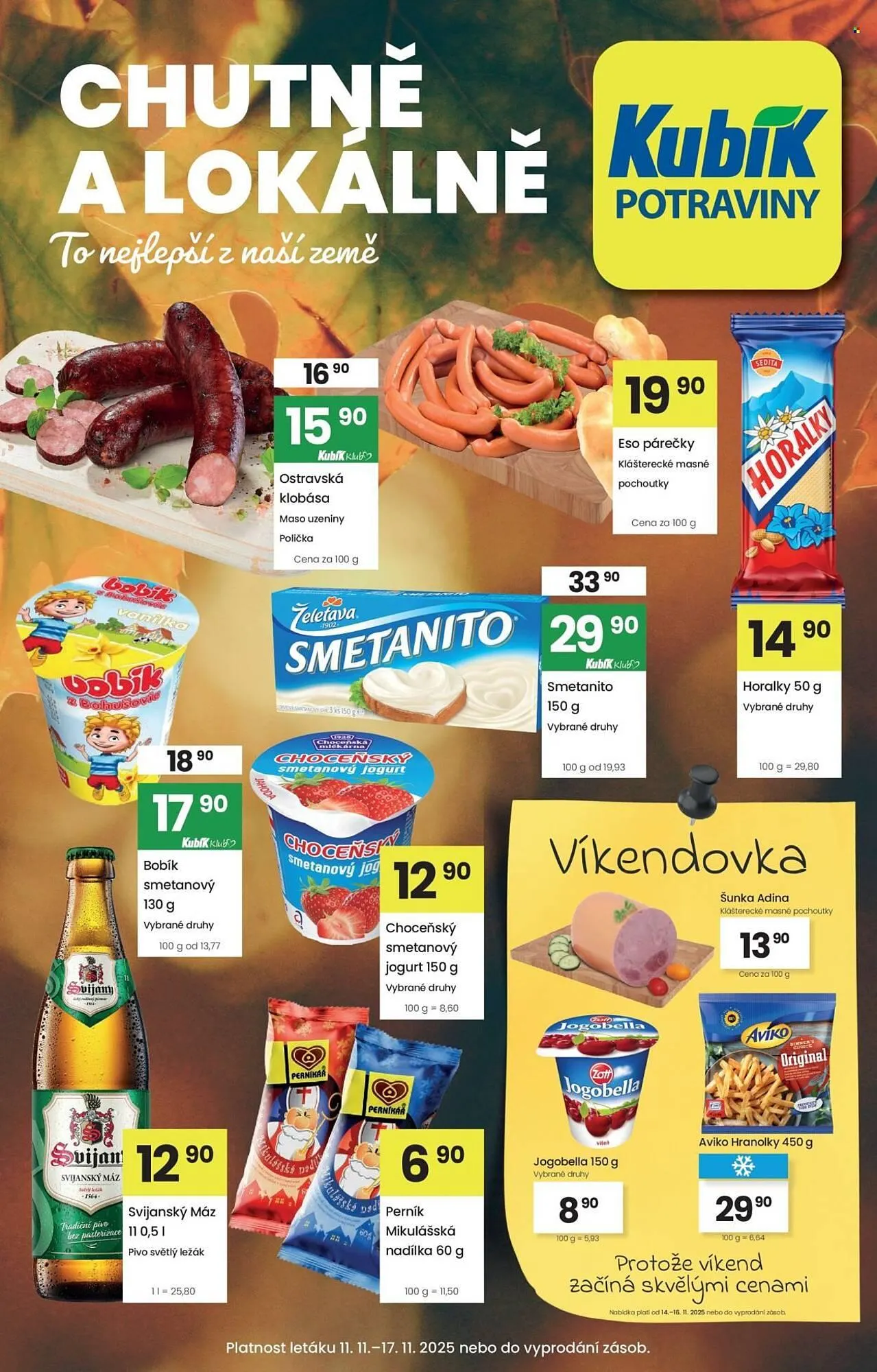 Kubík potraviny leták - 1