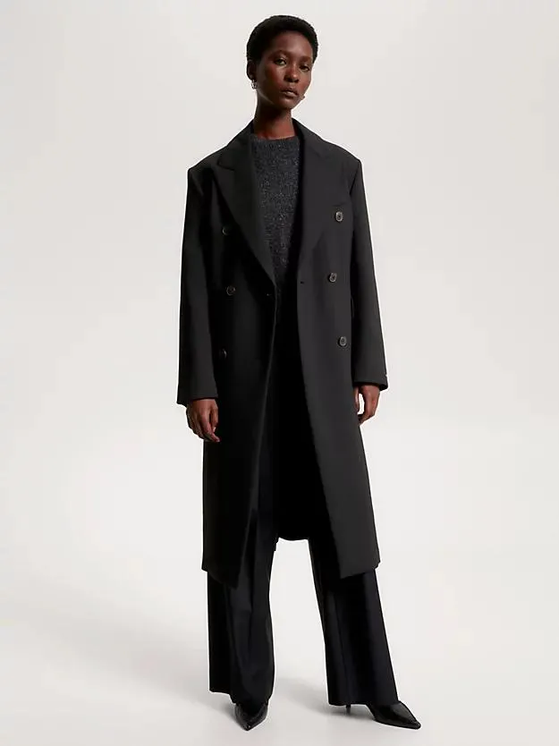 Double Breasted Relaxed Trench Coat