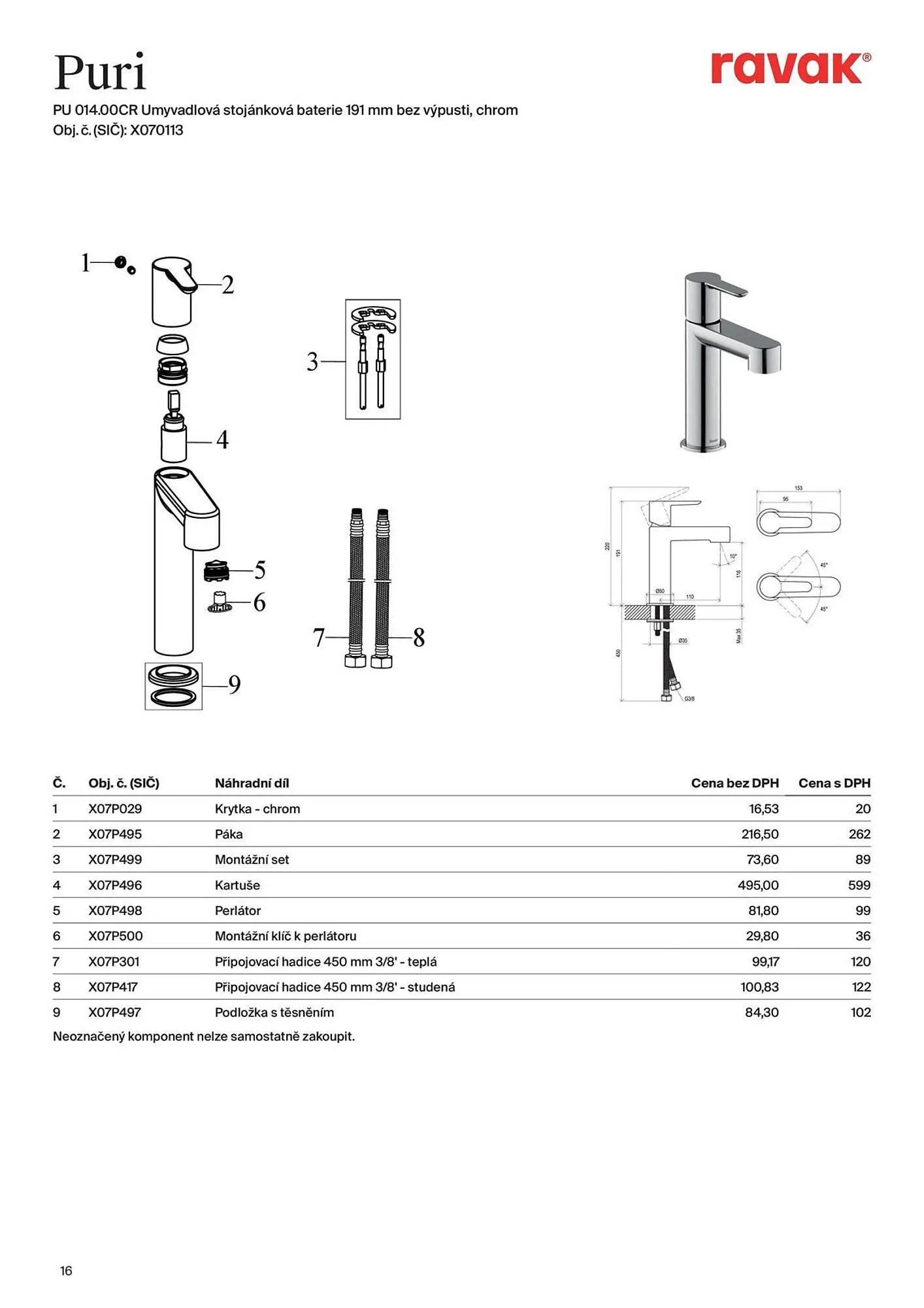 Ravak leták - 15. října 31. prosince 2024 - Page 16