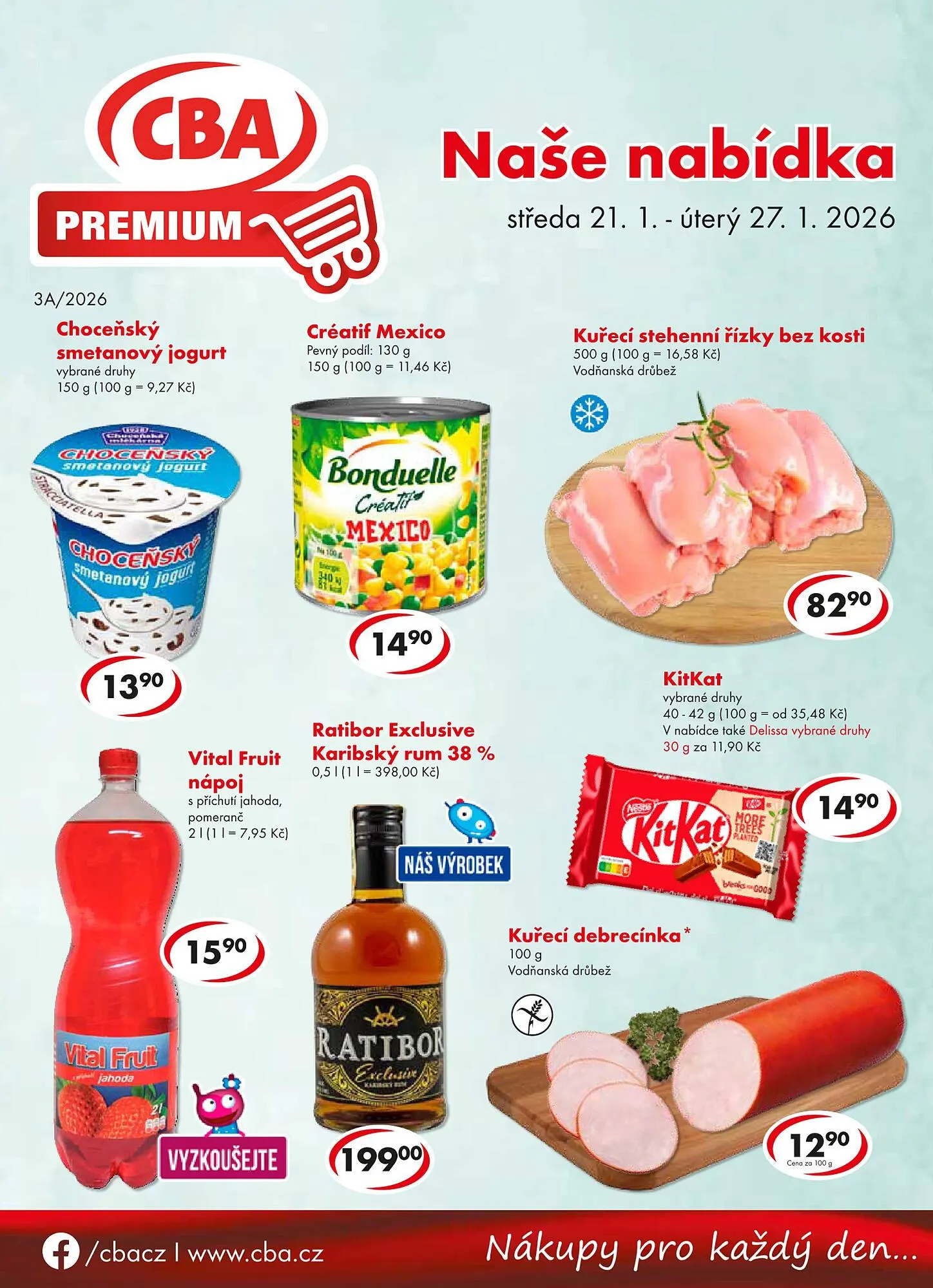 CBA leták - 21. ledna 27. ledna 2026 - Page 1