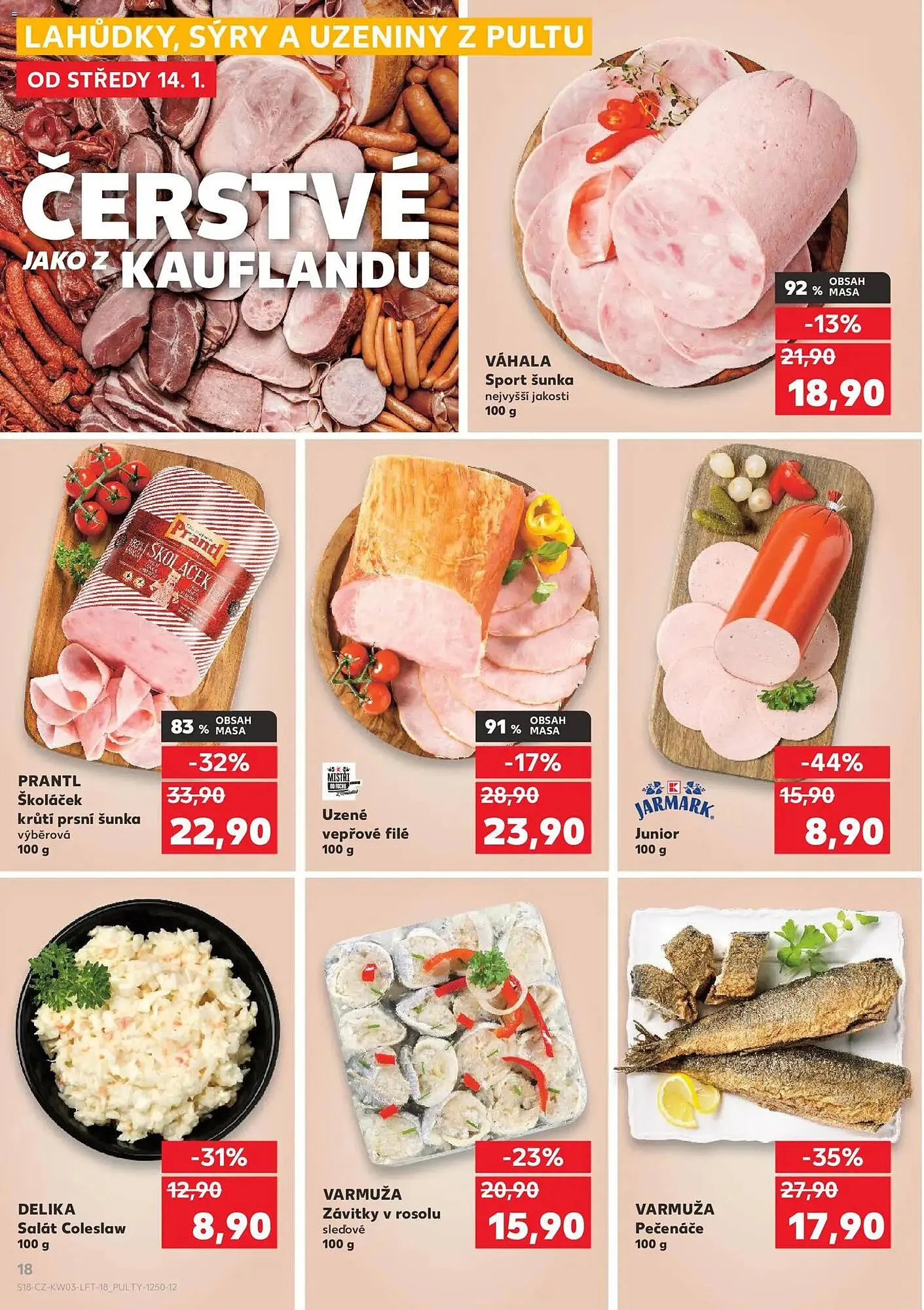 Kaufland leták - 14. ledna 20. ledna 2026 - Page 18