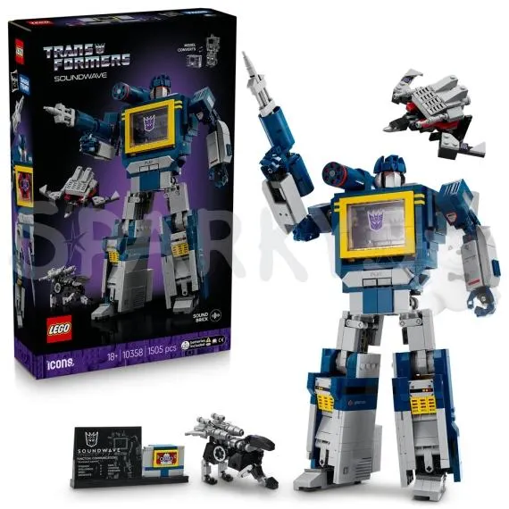 LEGO® Icons 10358 Transformers: Soundwave