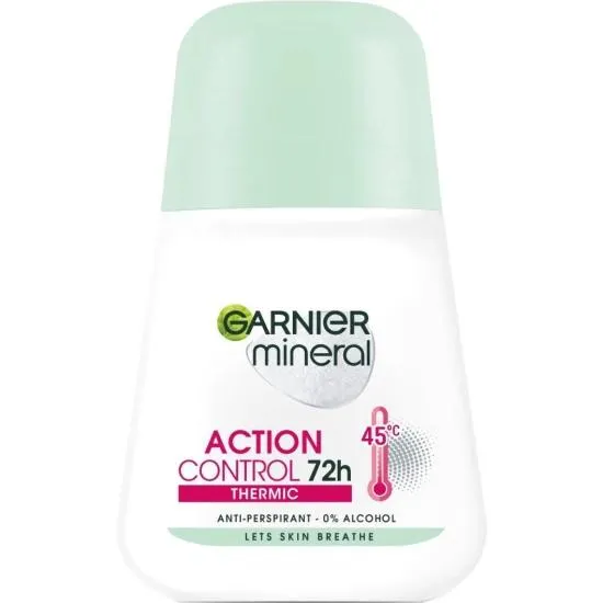 Garnier Mineral Action Control Thermic kuličkový antiperspirant, 50 ml