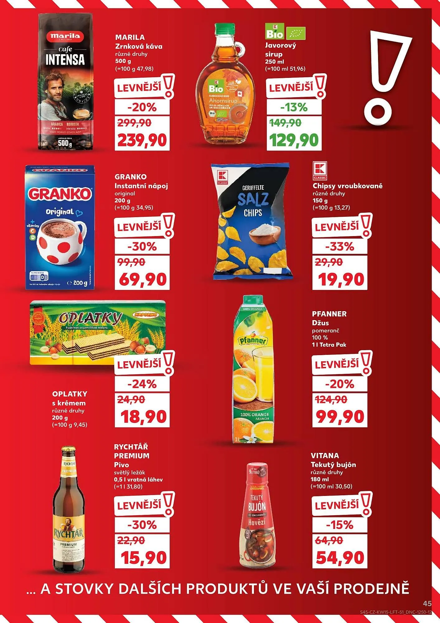 Kaufland leták - 8. dubna 14. dubna 2026 - Page 45