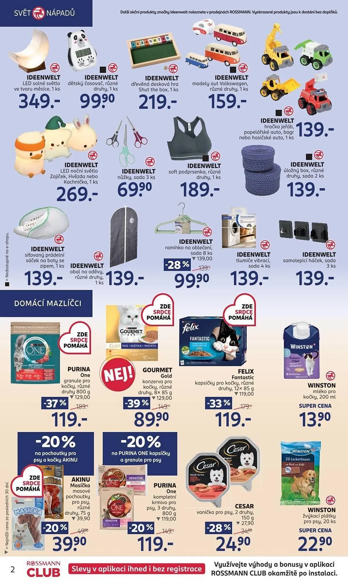 Rossmann leták - 23. října 5. listopadu 2024 - Page 2