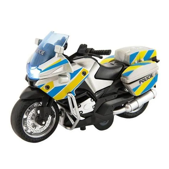 Česky mluvící policejní motorka 12 cm