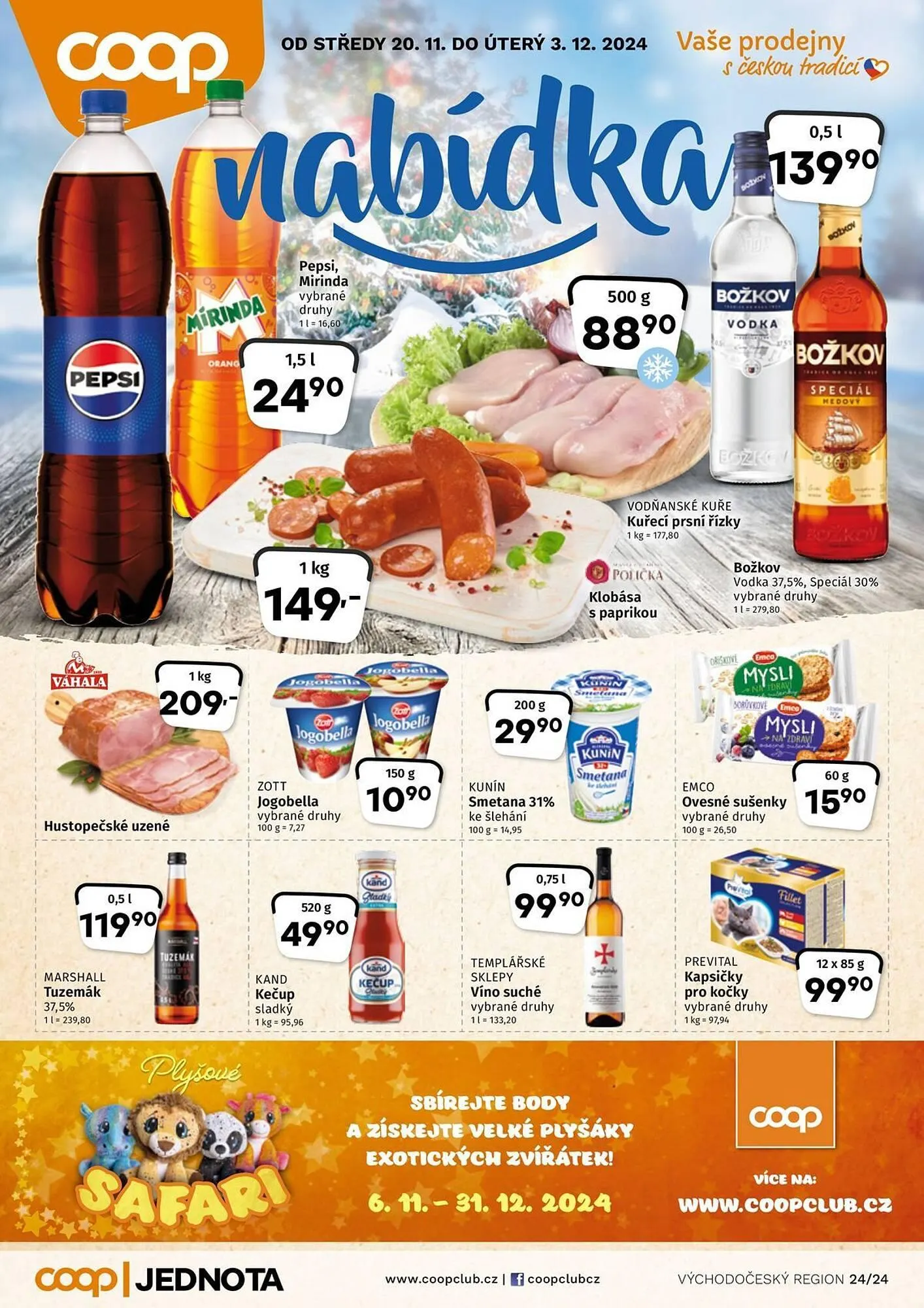 Coop leták - 20. listopadu 3. prosince 2024 - Page 1