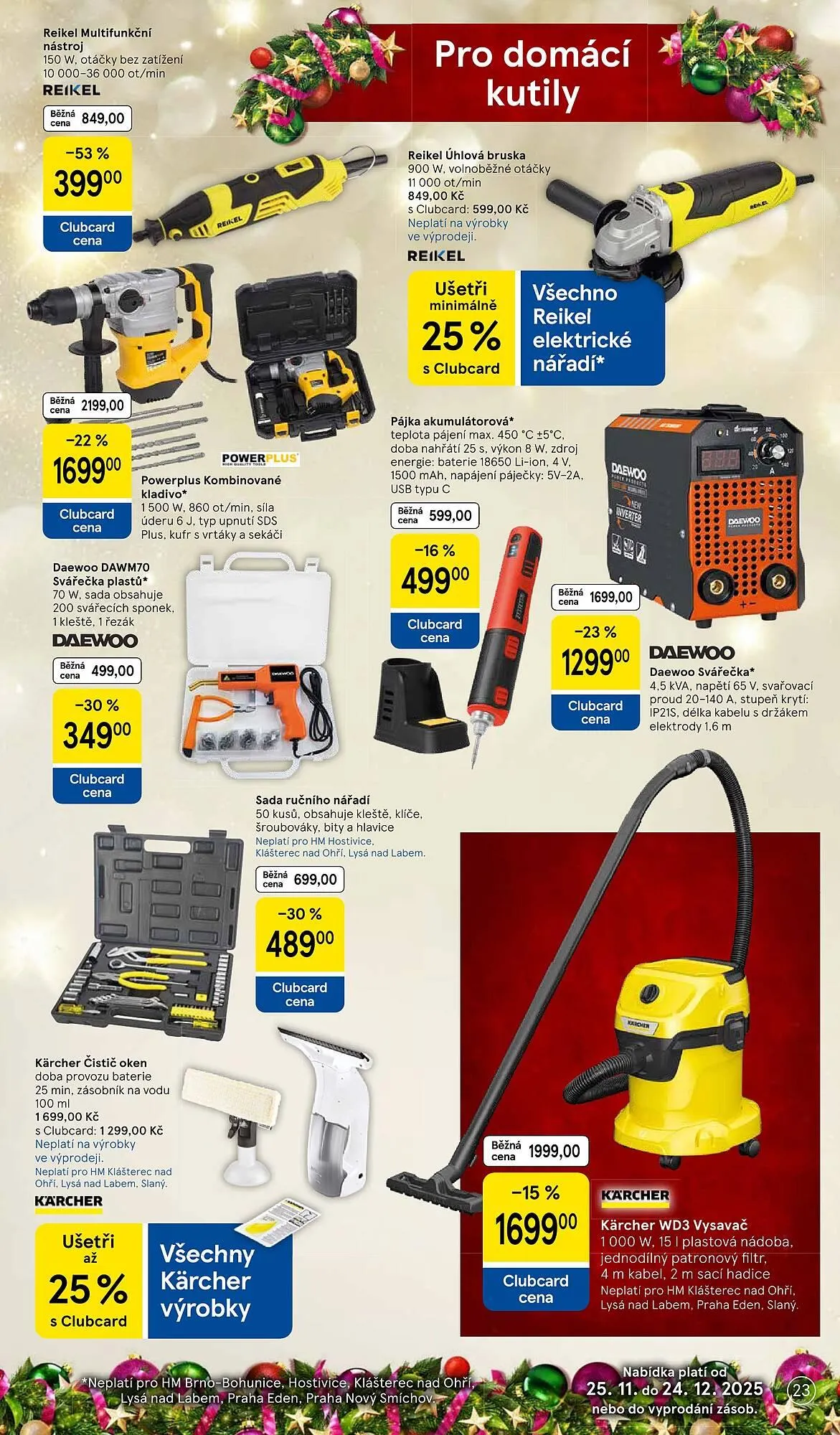 Tesco leták - 25. listopadu 24. prosince 2025 - Page 23