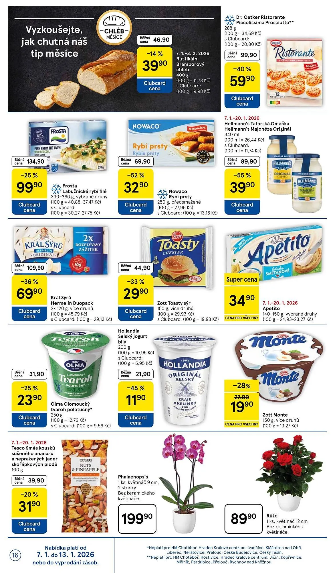 Tesco leták - 7. ledna 13. ledna 2026 - Page 16