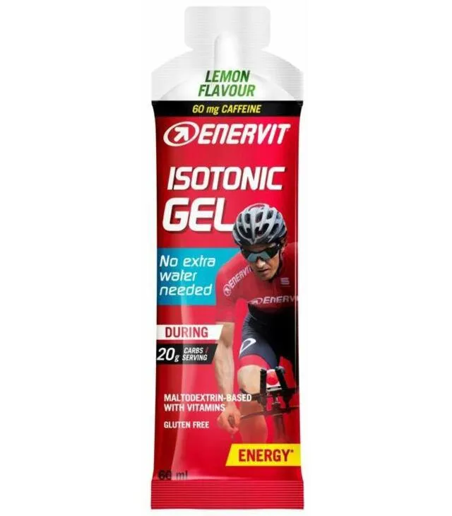 Výživa ENERVIT ISOTONIC GEL S KOFEINEM 60 ML CITRON