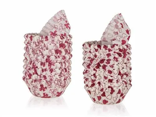 BANQUET Sada cukrářských košíčků LOVE 5,5 cm, 200 ks