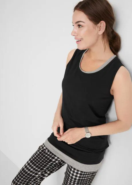 Základní dlouhý top (2 ks v balení)