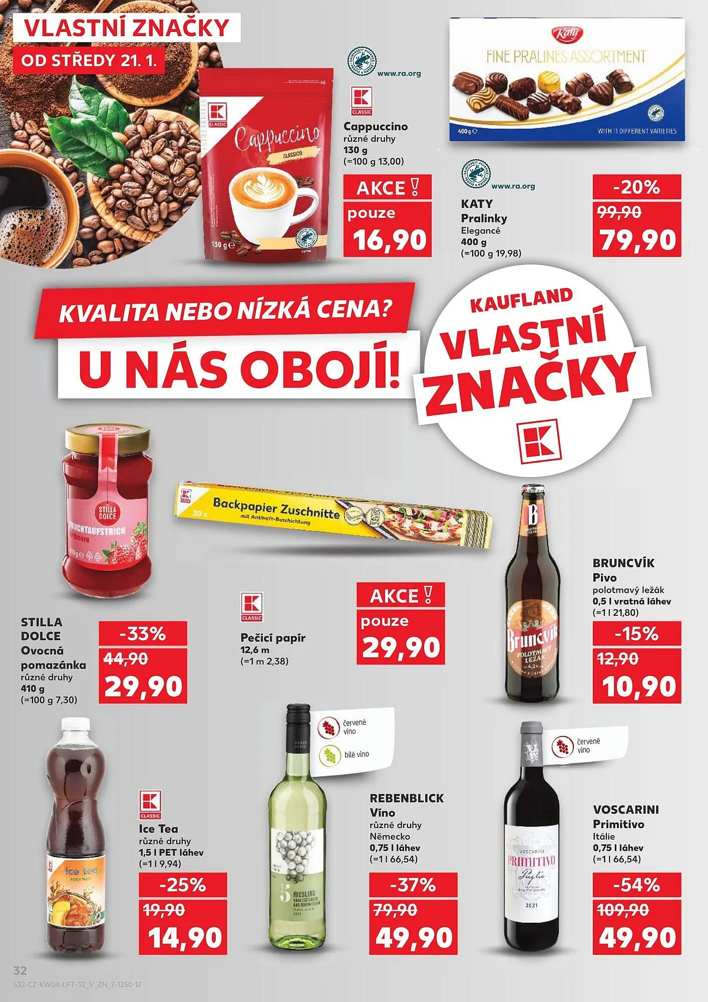 Kaufland leták - 21. ledna 27. ledna 2026 - Page 32