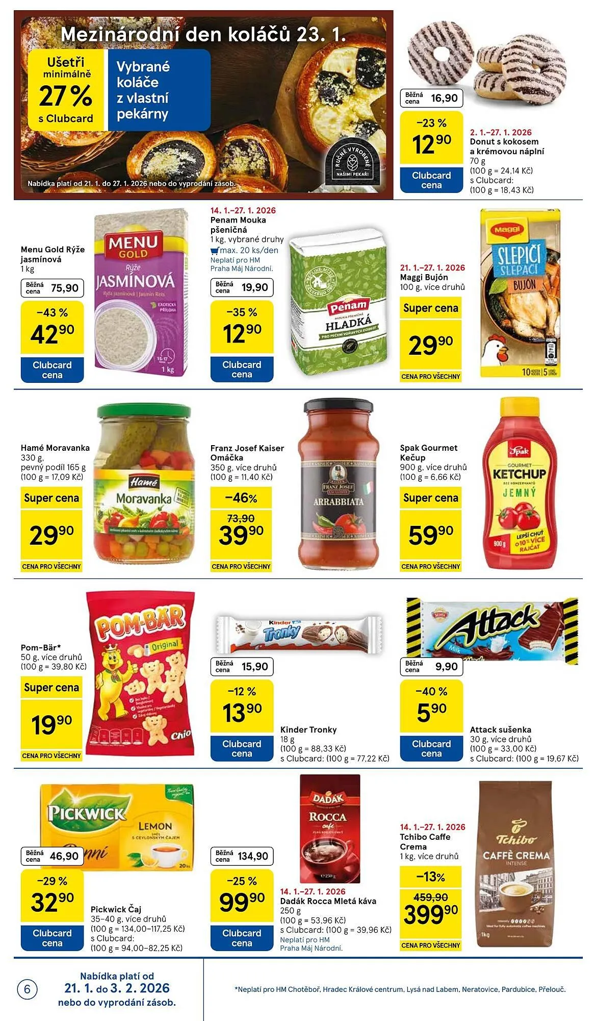 Tesco leták - 21. ledna 27. ledna 2026 - Page 6