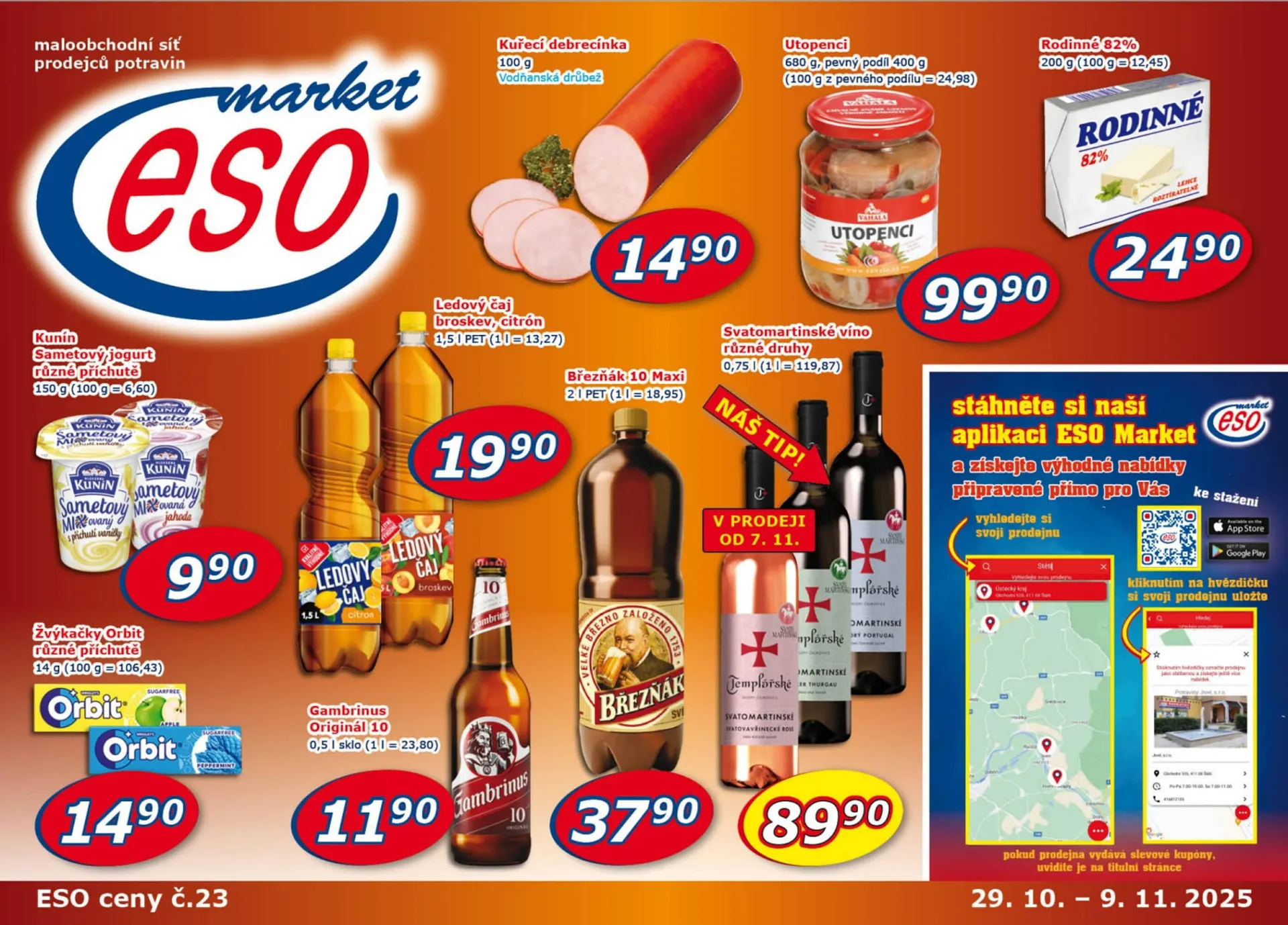 ESO MARKET leták - 1