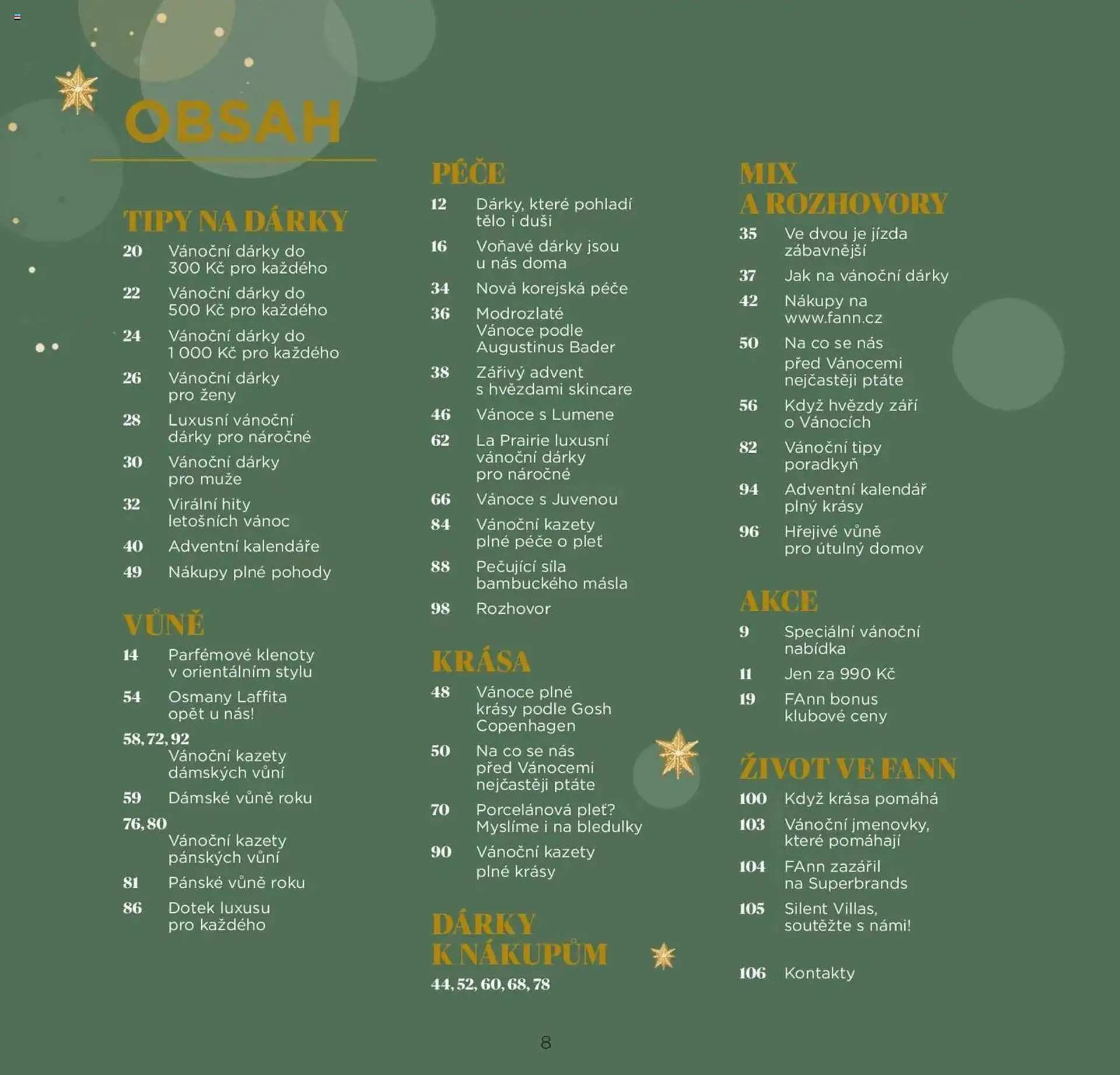 Fann Parfumerie leták - 30. října 31. prosince 2025 - Page 8