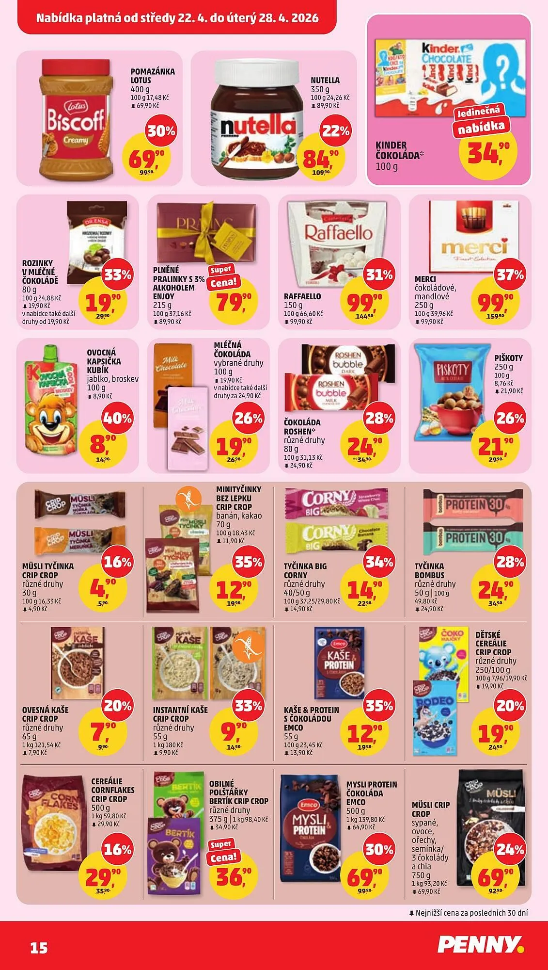 Penny Market leták - 22. dubna 28. dubna 2026 - Page 15