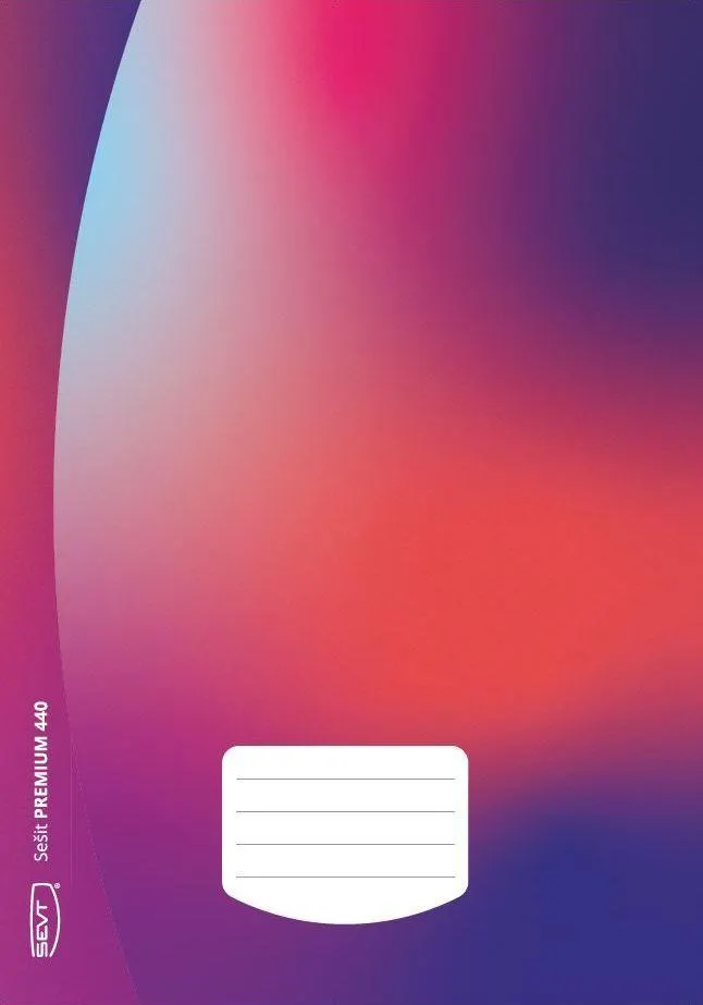 SEVT Sešit Premium 440, A4 40 l. nelinkovaný