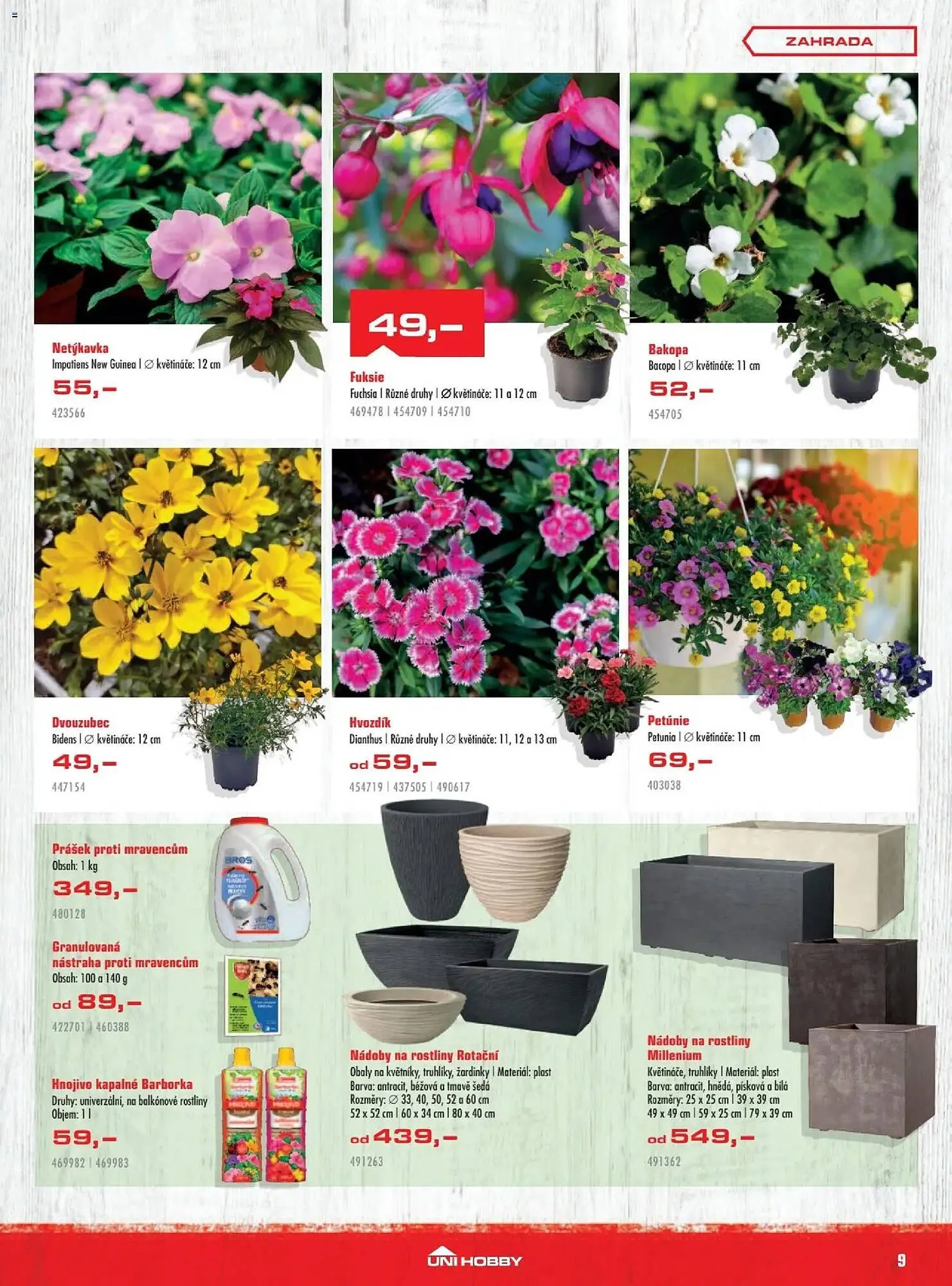 Uni Hobby leták - 30. dubna 24. května 2026 - Page 9