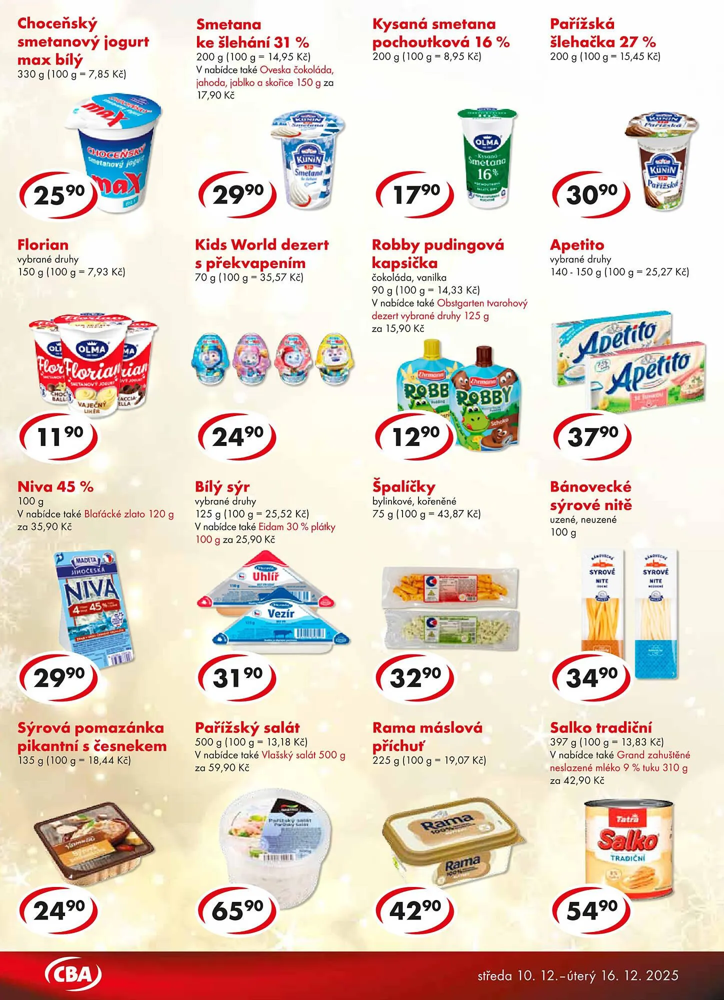 CBA leták - 10. prosince 16. prosince 2025 - Page 2