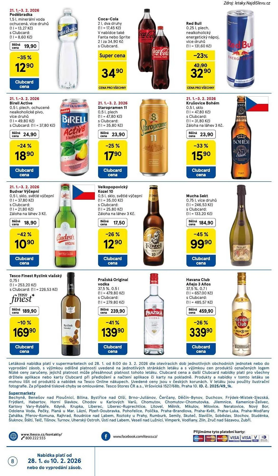 Tesco leták - 28. ledna 3. února 2026 - Page 8