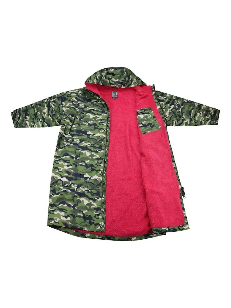 Zeleno-bílé - nepromokavý župan pro dospělé Regatta