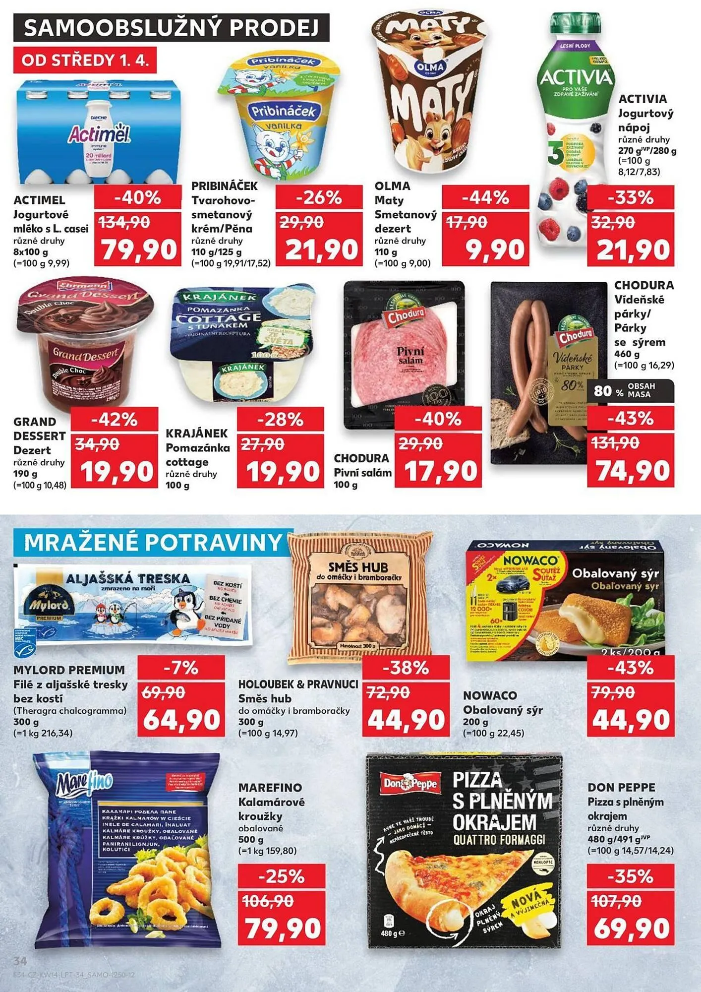 Kaufland leták - 1. dubna 7. dubna 2026 - Page 34