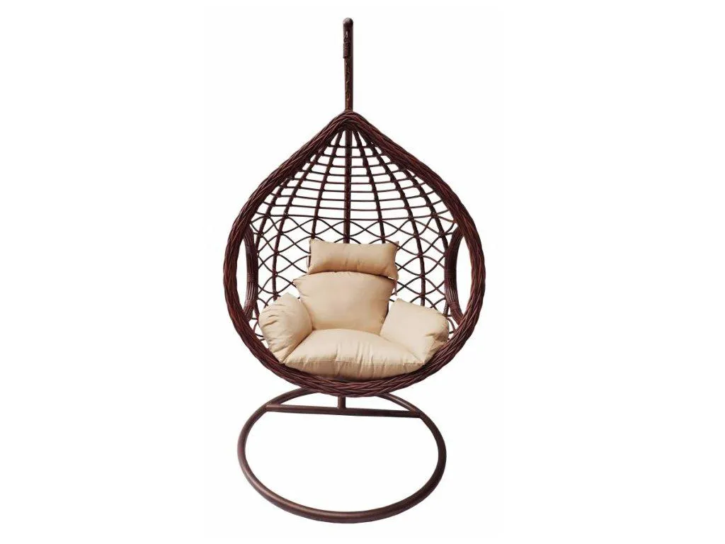 Křeslo závěsné BIANCA houpací, kovová kostra CF707SC