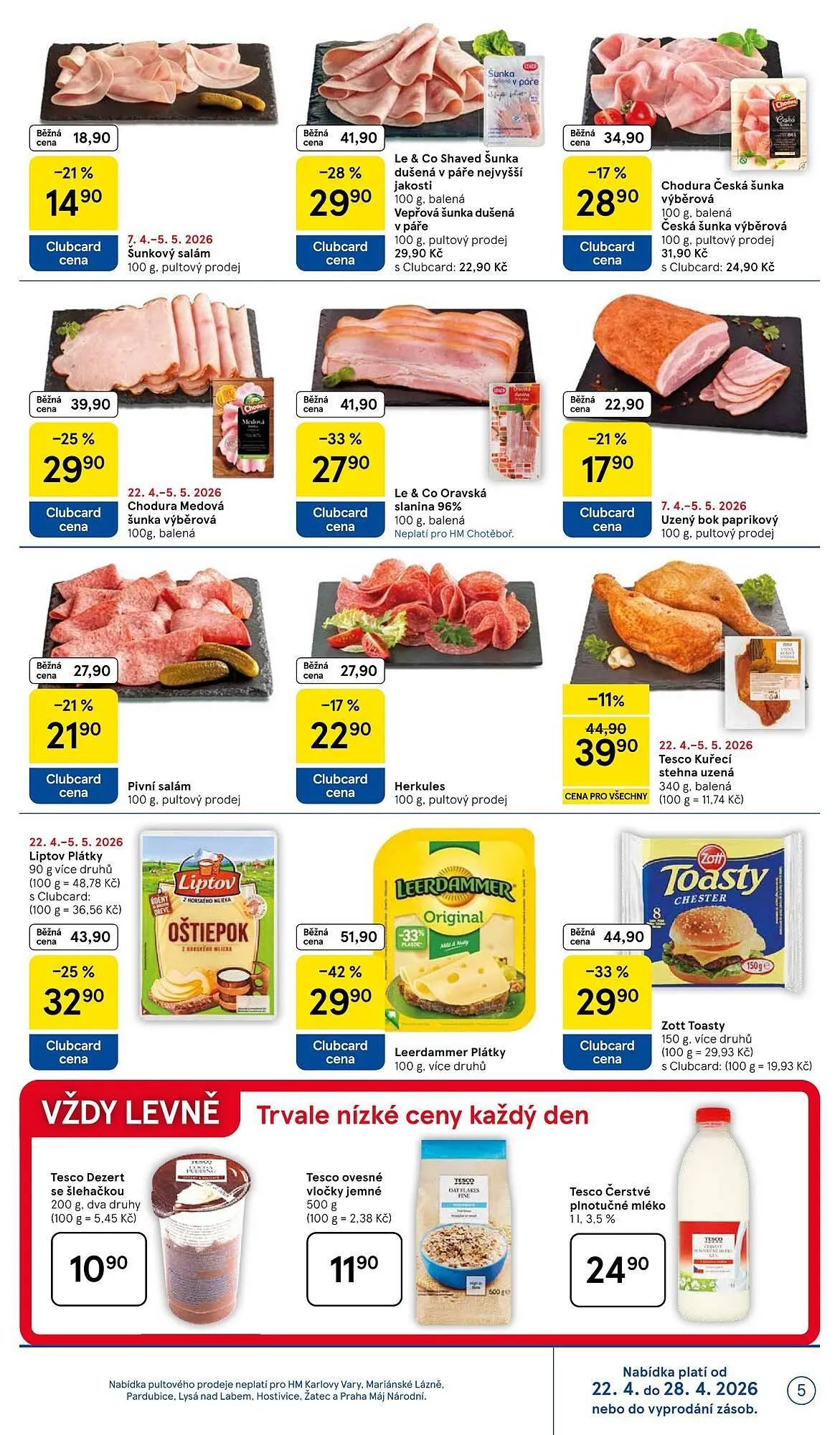 Tesco leták - 22. dubna 28. dubna 2026 - Page 5
