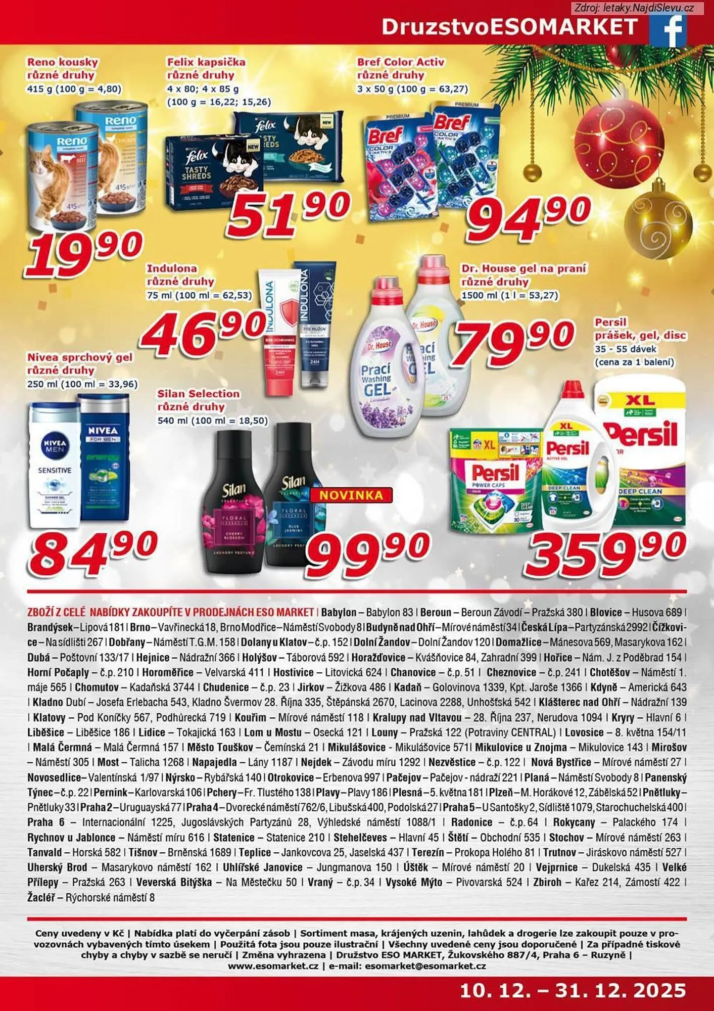 ESO MARKET leták - 10. prosince 31. prosince 2025 - Page 9