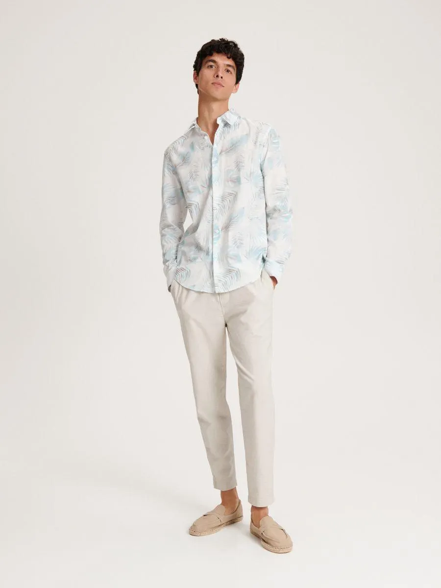 Košile se vzorem regular fit