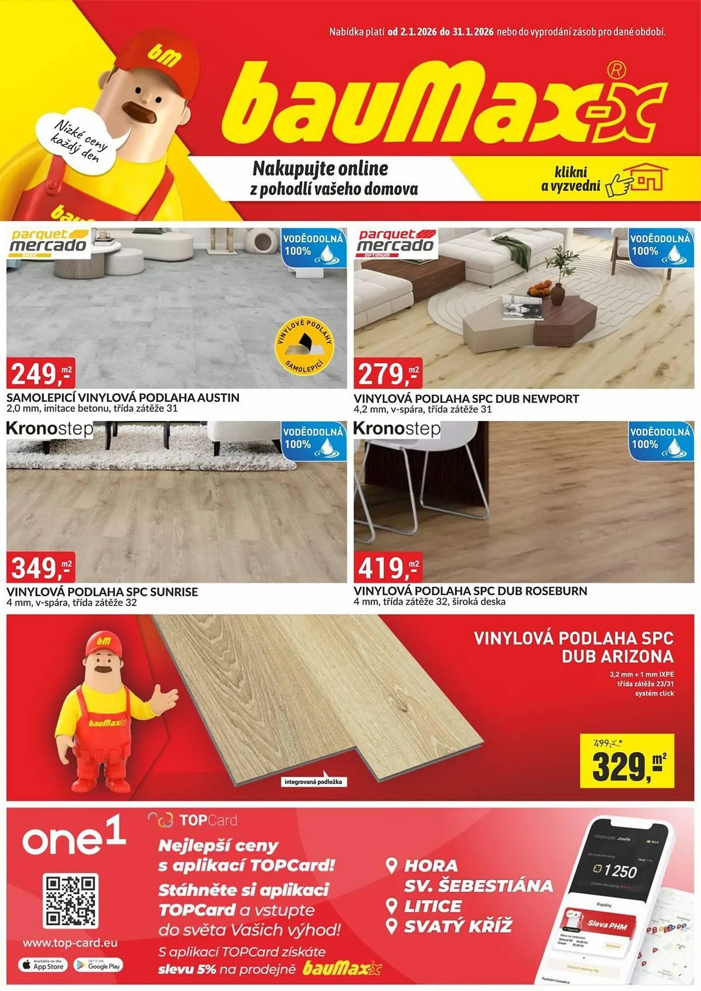 Baumax leták - 2. ledna 31. ledna 2026 - Page 1