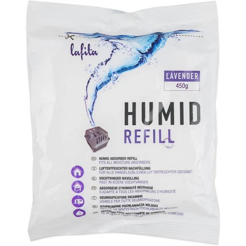 Náplň do pohlcovače vlhkosti Lafita levandule 450g